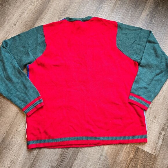 Jolly Sweaters Christmas Extra Large Holiday Winter Gingerbread Man house Xmas - Picture 2 of 15